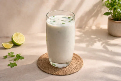 High-Protein Masala Chaas for Gut Health & Refreshment