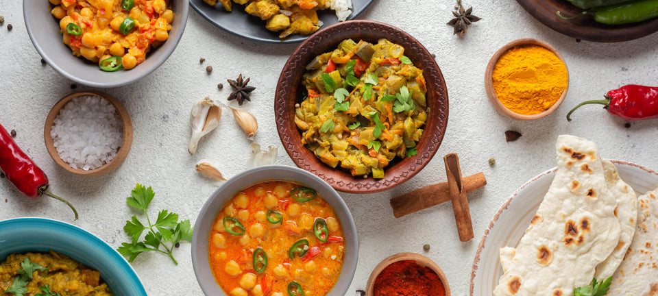 Protein-Rich Indian Snacks Featuring Traditional Flavors