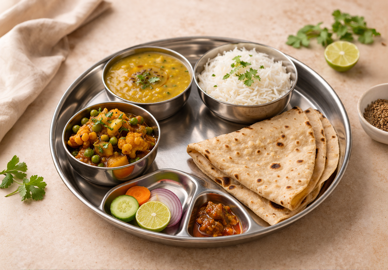 High-Protein Masala Khakhra Chaat