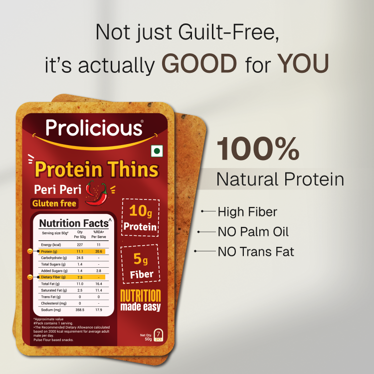Peri Peri Protein Thins | 10g Natural Protein | Gluten Free