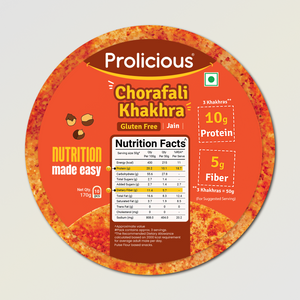 Chorafali Khakhra | 10g Natural Protein | Gluten Free | Jain