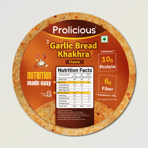 Garlic Bread Khakhra | 10g Natural Protein