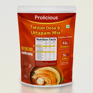 Millet Dosa & Uttapam Mix | 12g Natural Protein