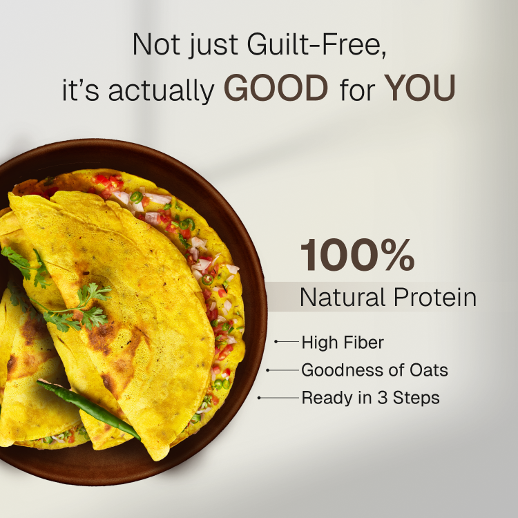 Oats Chilla Mix | 15g Natural Protein