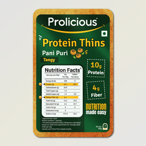 Pani Puri Protein Thins | 10g Natural Protein