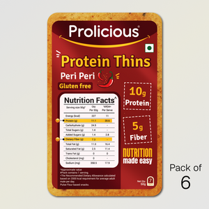 Peri Peri Protein Thins | 10g Natural Protein | Gluten Free