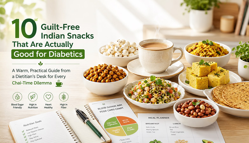 10 Guilt-Free Indian Snacks That Are Actually Good for Diabetics 