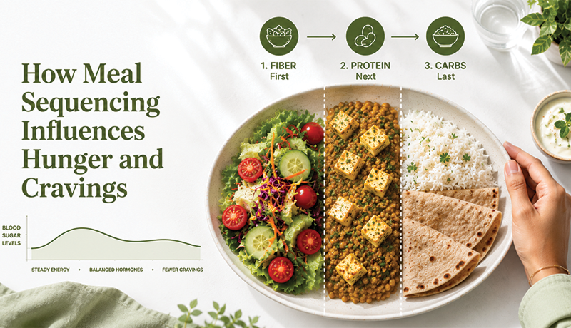 How Meal Sequencing Influences Hunger and Cravings