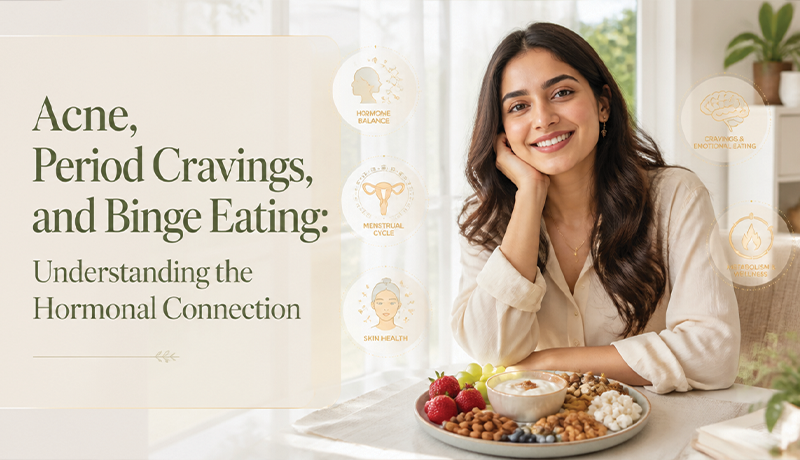 Acne, Period Cravings, and Binge Eating: Understanding the Hormonal Connection