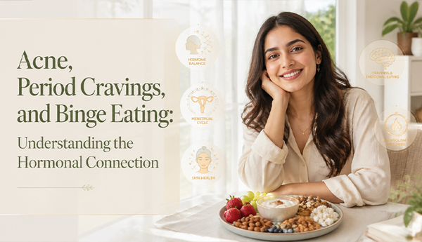 Acne, Period Cravings, and Binge Eating: Understanding the Hormonal Connection
