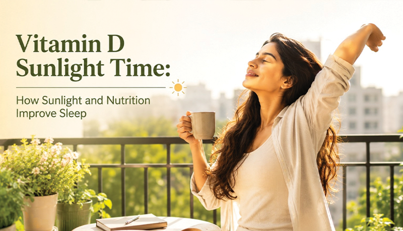 Vitamin D Sunlight Time: How Sunlight and Nutrition Improve Sleep