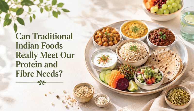 Can Traditional Indian Foods Really Meet Our Protein and Fibre Needs?