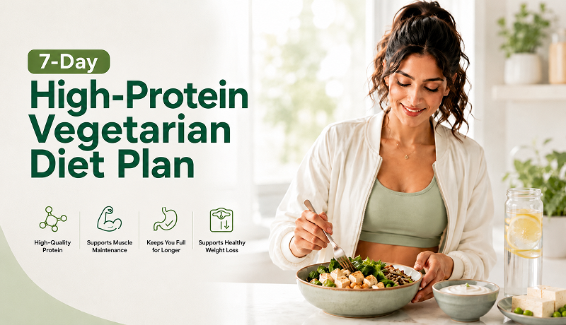 7-Day High-Protein Vegetarian Diet Plan for Weight Loss