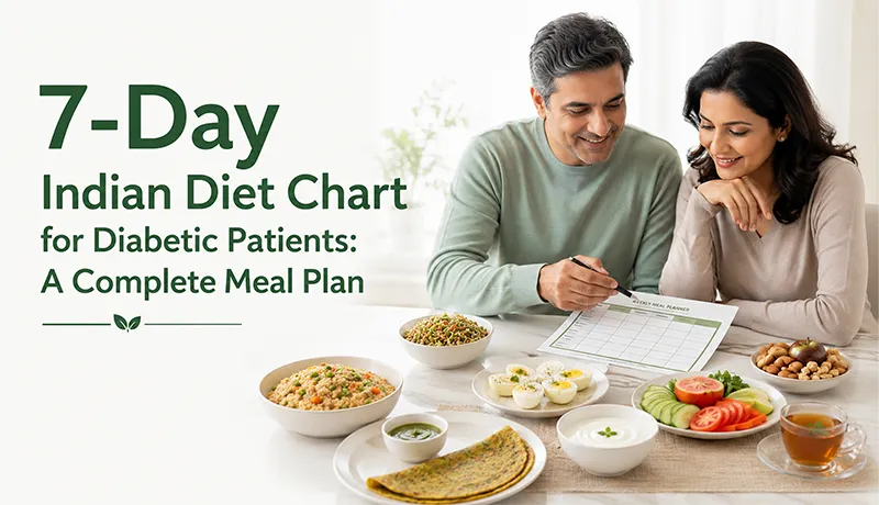 7-Day Indian Diet Chart for Diabetic Patients: A Complete Meal Plan