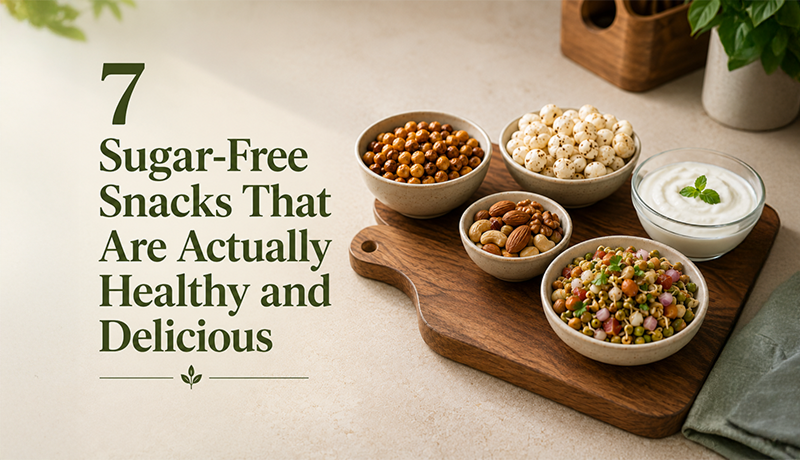 7 Sugar-Free Snacks That Are Actually Healthy and Delicious