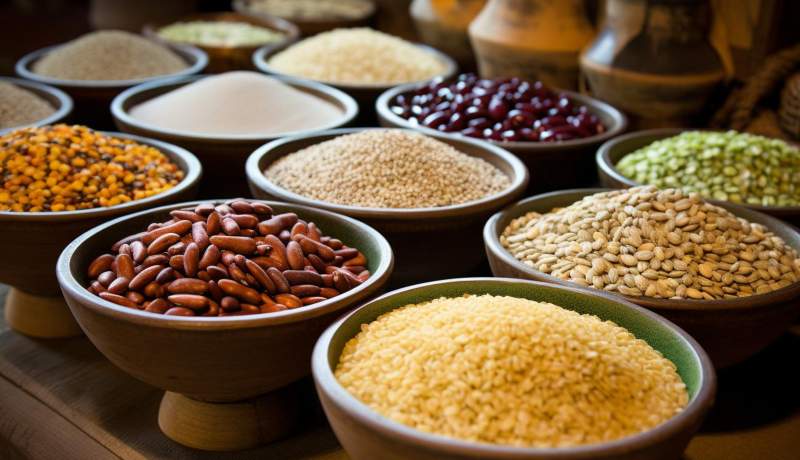 High Protein High Fiber Foods Like Beans, Lentils and Nuts