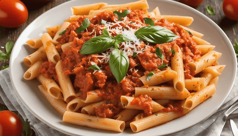 Arrabiata Pasta (Red Sauce) Recipe | Prolicious 2X Protein