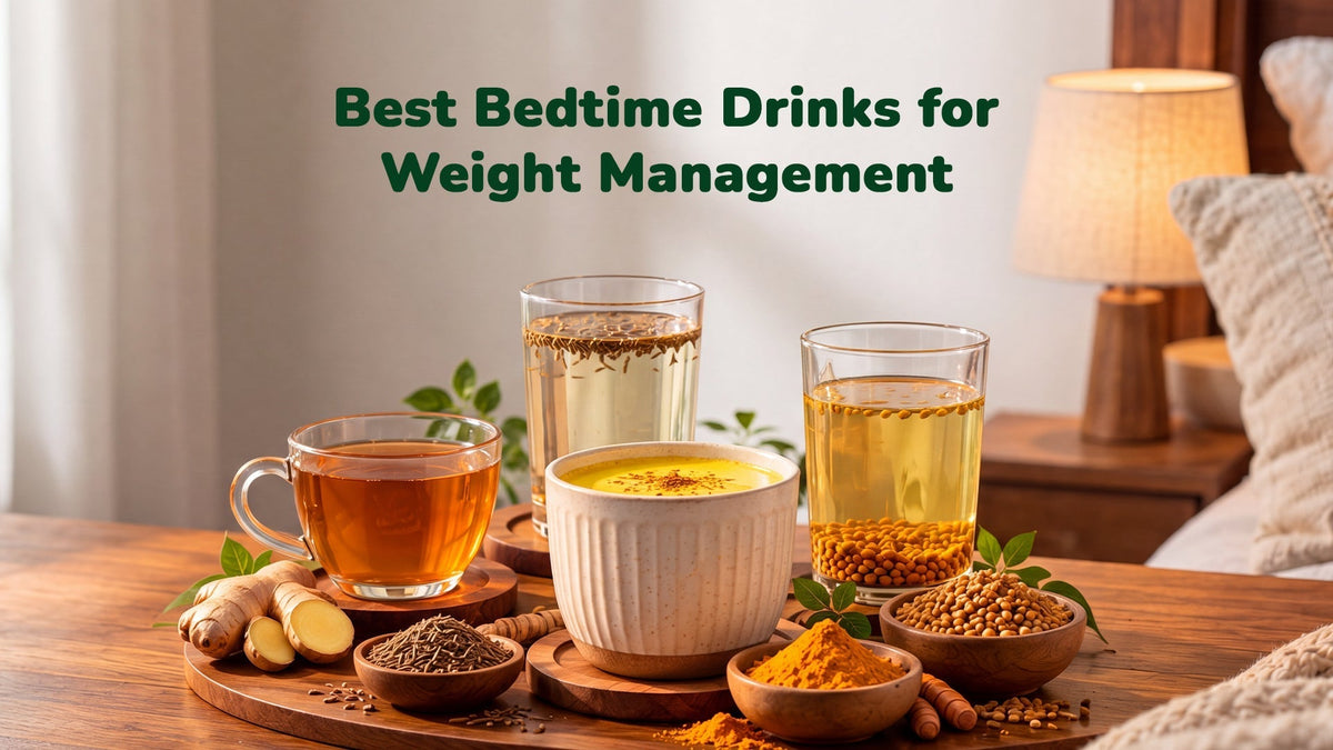 Best Bedtime Drinks for Weight Management: Simple Indian Options for Better Nights