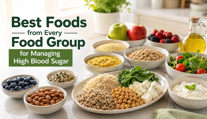 Best Foods from Every Food Group for Managing High Blood Sugar