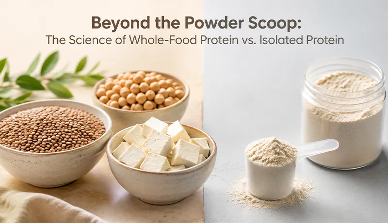 Beyond the Powder Scoop: The Science of Whole-Food Protein vs. Isolated Protein