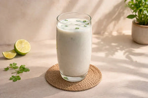 High-Protein Masala Chaas for Gut Health & Refreshment