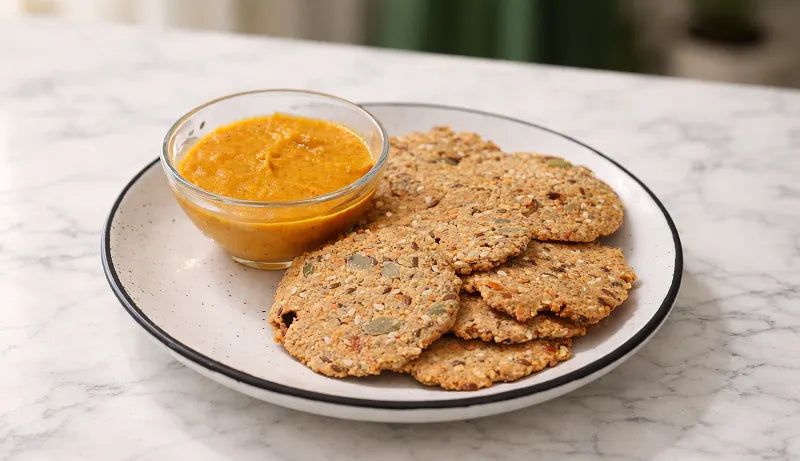 Crunchy High-Protein Crackers Recipe