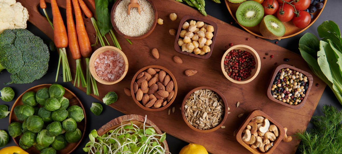 Variety of Plant-Based Snacks for a Healthy Lifestyle