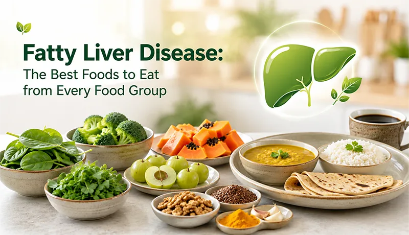 Fatty Liver Disease: The Best Foods to Eat from Every Food Group