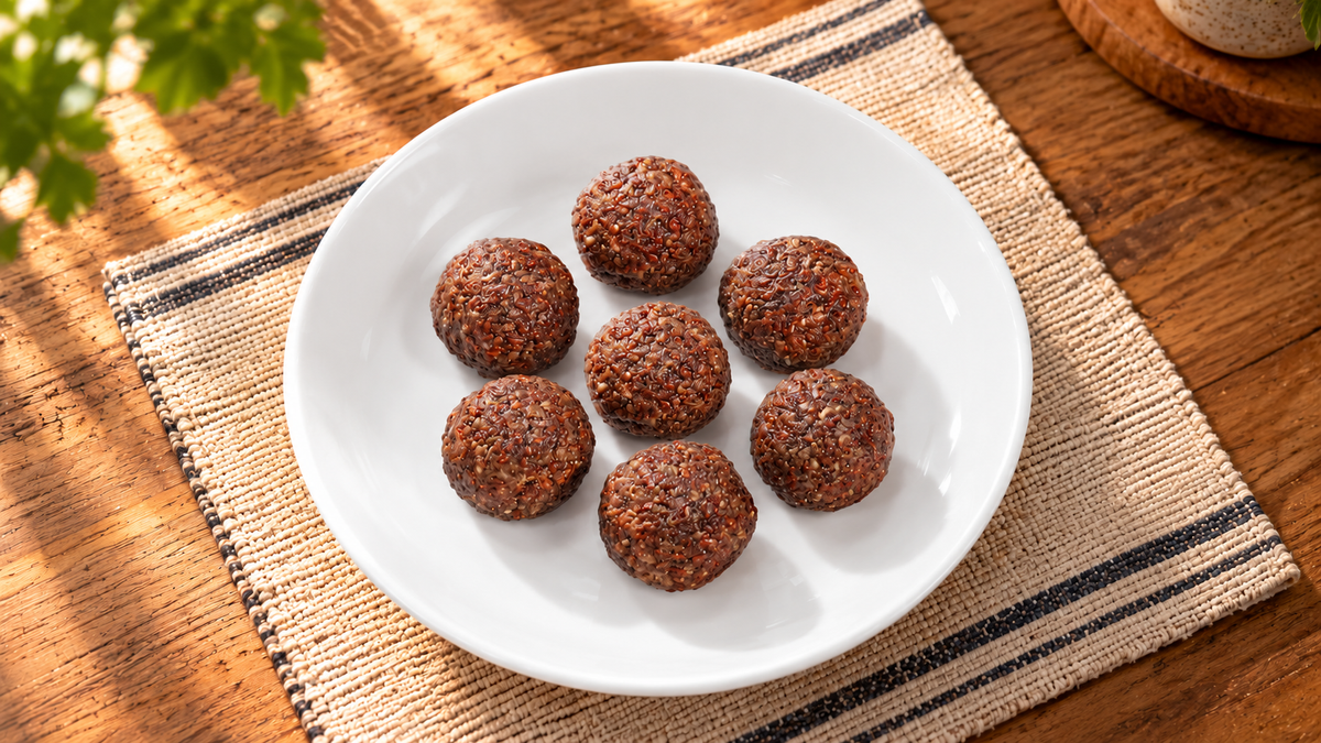 High Protein Haleem Seeds Laddu Recipe