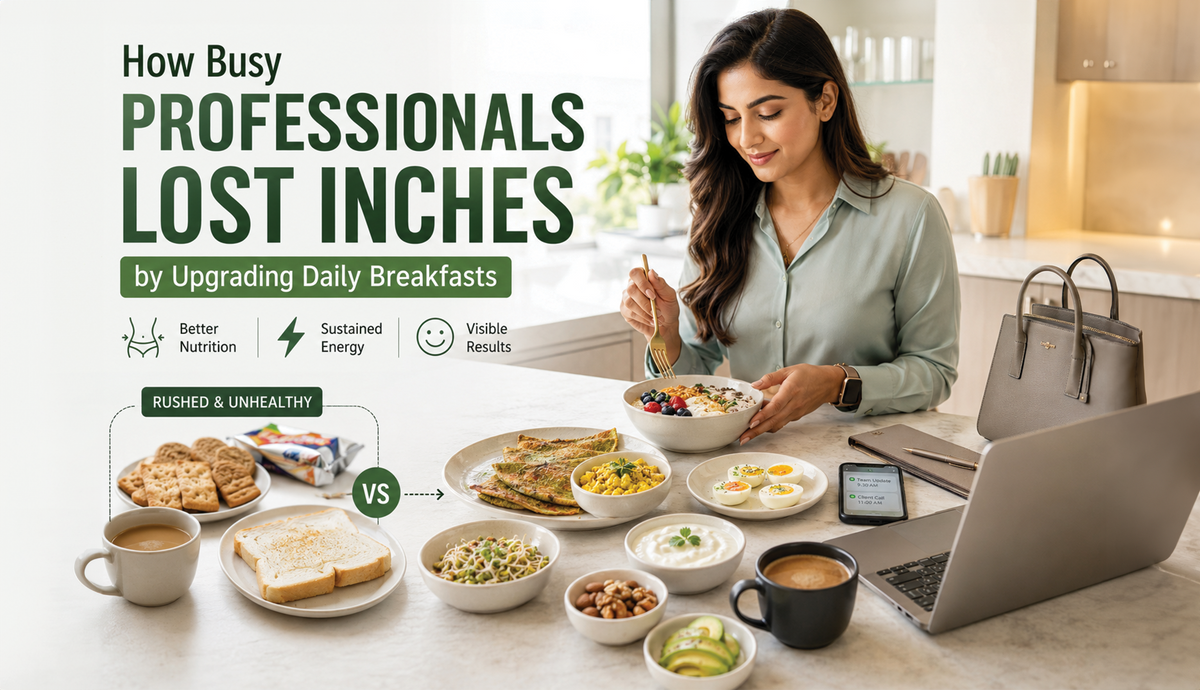 How Busy Professionals Lost Inches by Upgrading Daily Breakfasts