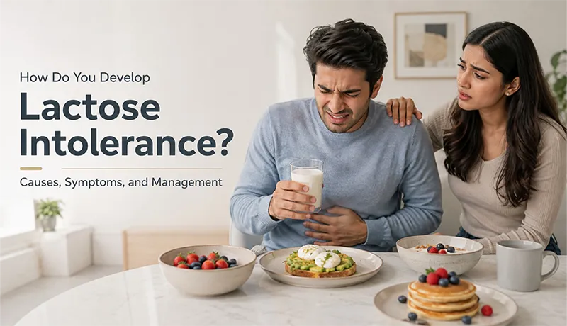 How Do You Develop Lactose Intolerance? Causes, Symptoms, and Management