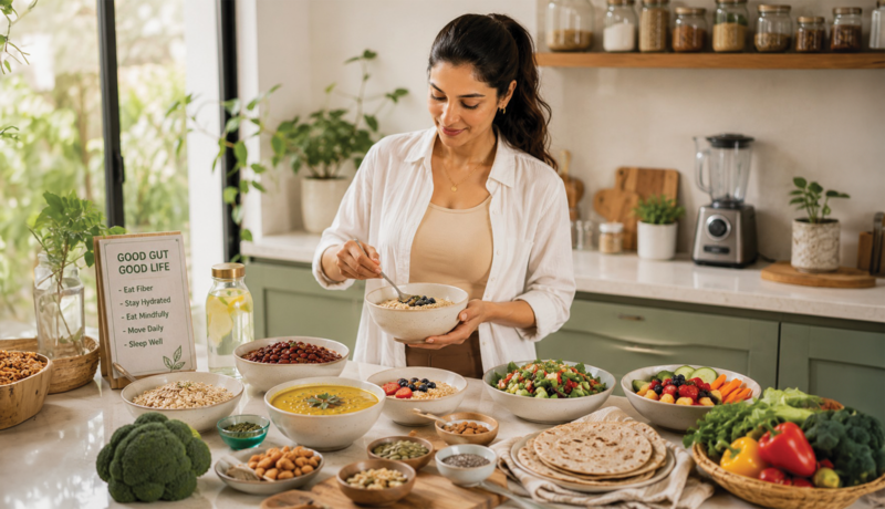 High Fiber Foods for Fat Loss and Better Gut Health