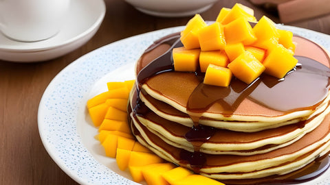 Mango Chocolate Pancake Recipe | Prolicious High Protein