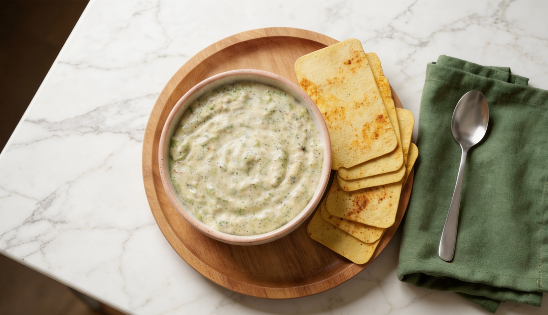 Mexican Broccoli Dip (High-Protein Creamy Party Dip)
