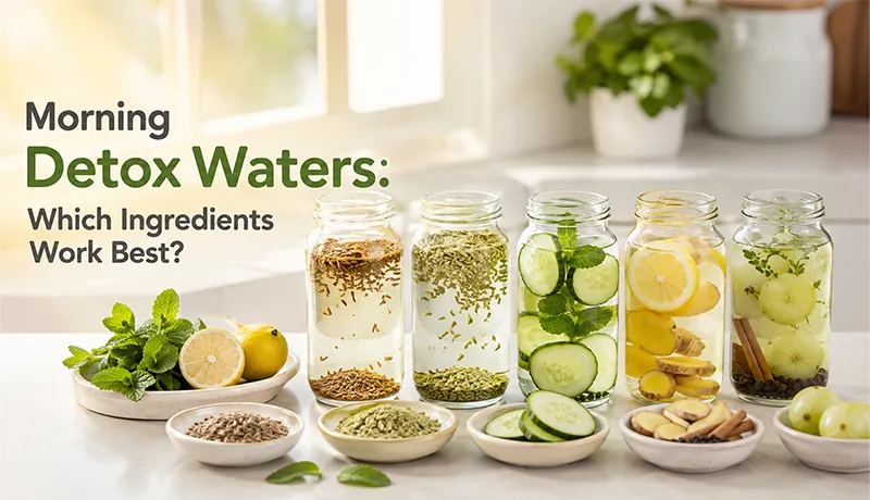Morning Detox Waters: Which Ingredients Work Best? A Science-Backed Guide for Better Gut Health