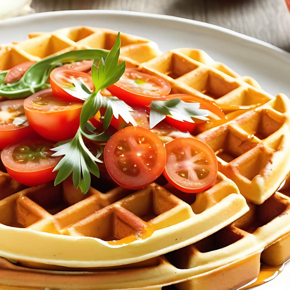 High Protein Millet Dosa Waffle