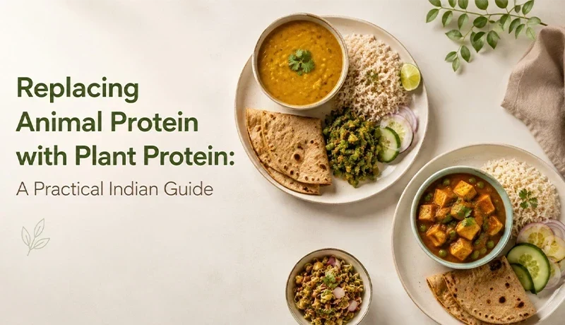 Replacing Animal Protein with Plant Protein: A Practical Indian Guide
