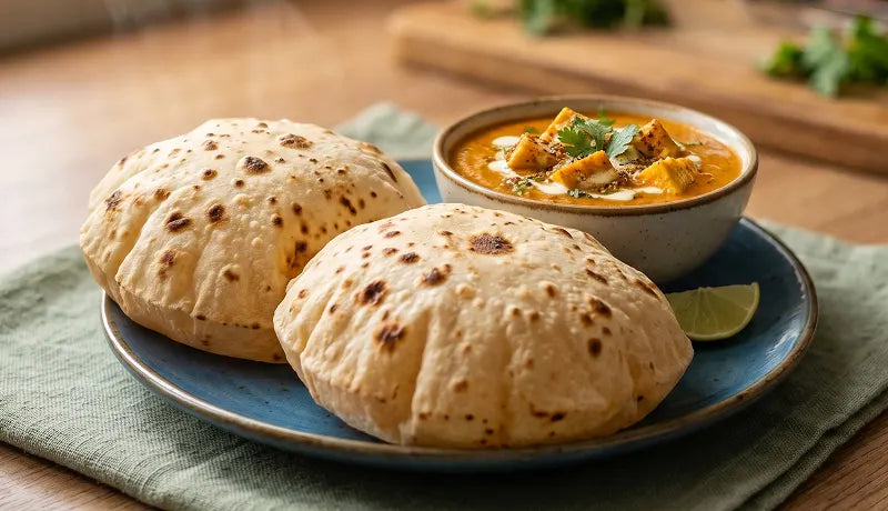 High-Protein Wheat Roti for Weight Loss
