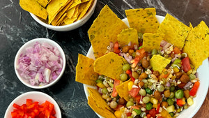 Thins With Sprouts Chaat