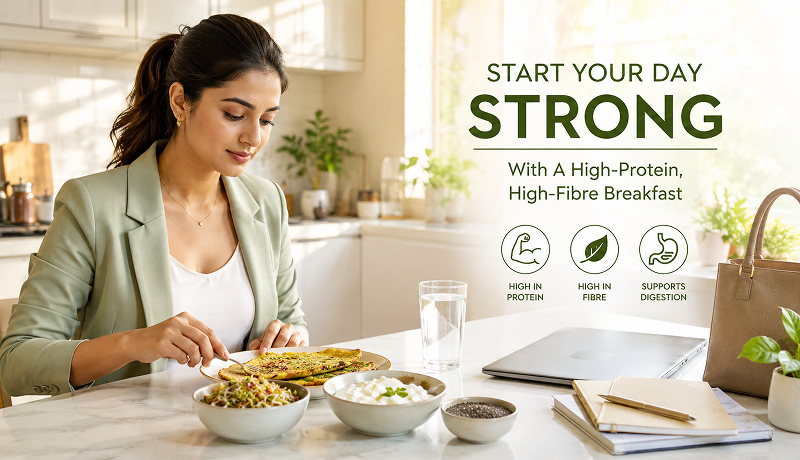 The Best High-Protein High-Fibre Morning Routine for Fat Loss