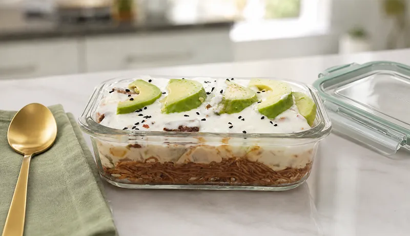 High-Protein Vermicelli Sushi Bowl (Lunch-Box Friendly & Veggie-Packed)
