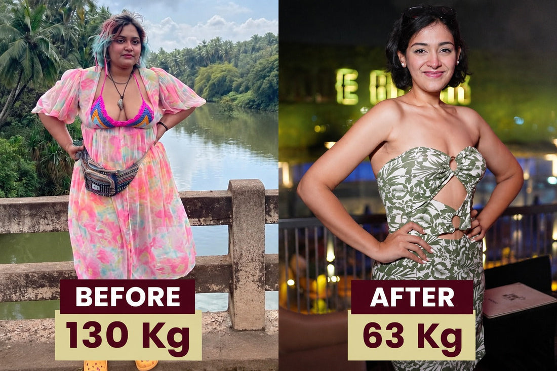 The Inspiring Weight Loss Journey of Simran Poonia: From 130 Kg to 60 Kg