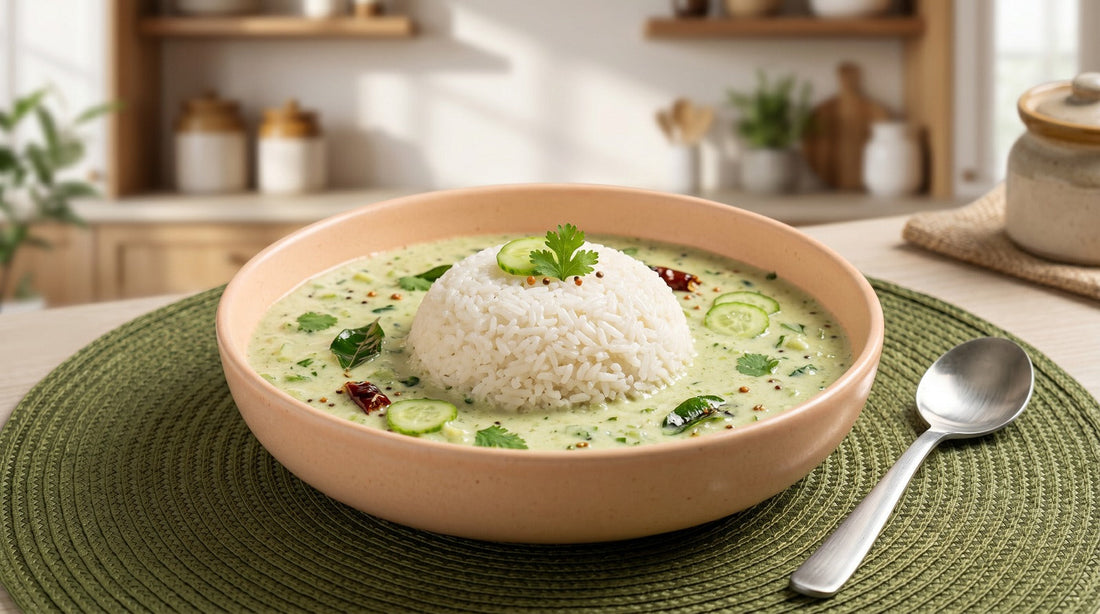 Cucumber Tambuli (High-Protein Karnataka-Style Summer Cooler)