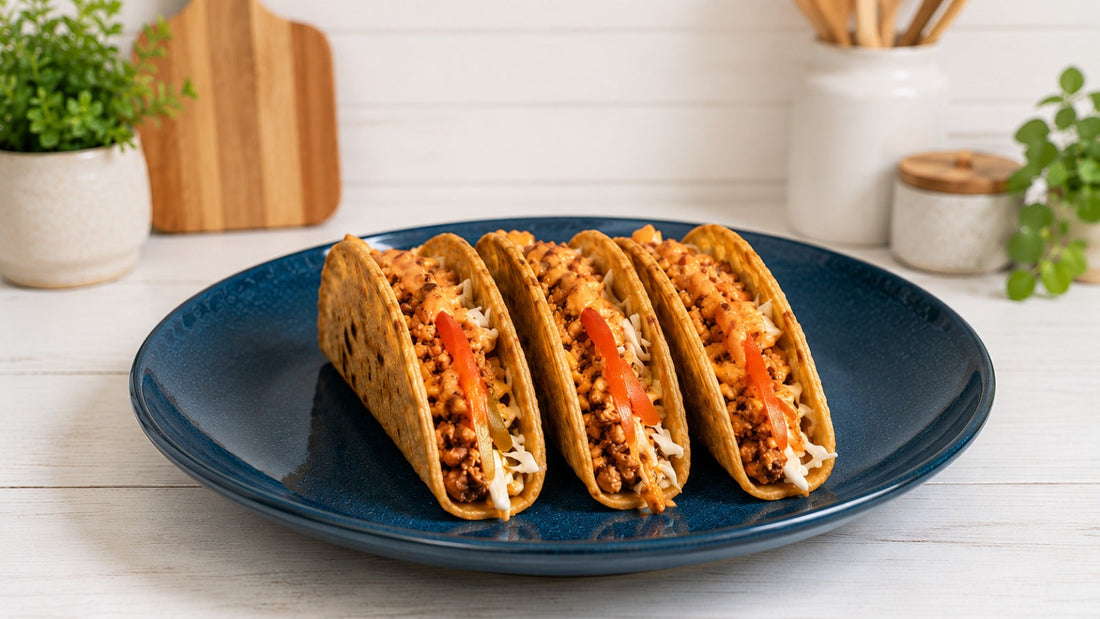 High-Protein Rajma Tacos with UP IT