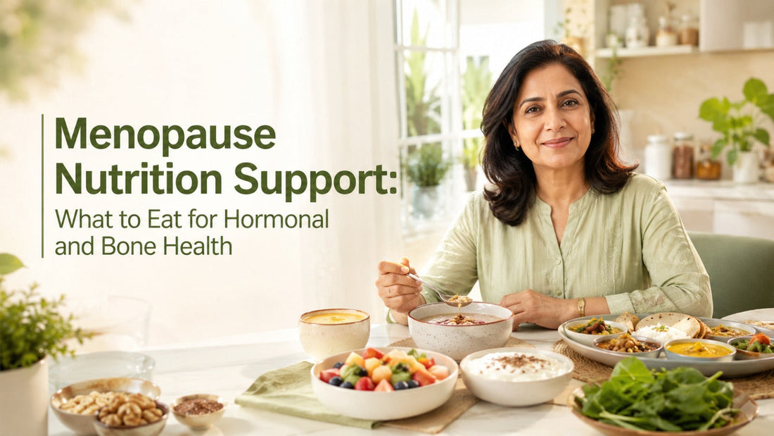 Menopause Nutrition Support: What to Eat for Hormonal and Bone Health