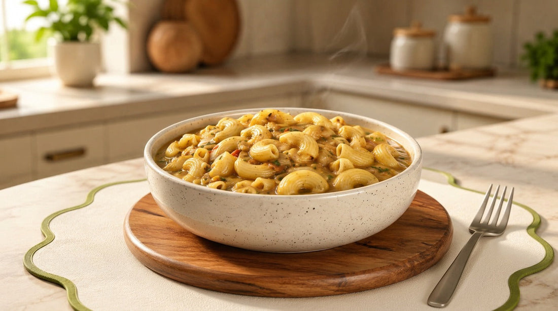 High Protein Indian Pasta Dal Dhokli Recipe | A Quick One-Pot Dinner