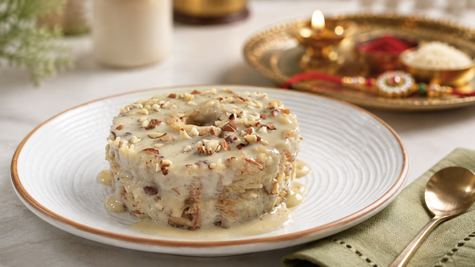High-Protein Vermicelli Ghevar with Rabdi – A Raksha Bandhan Special