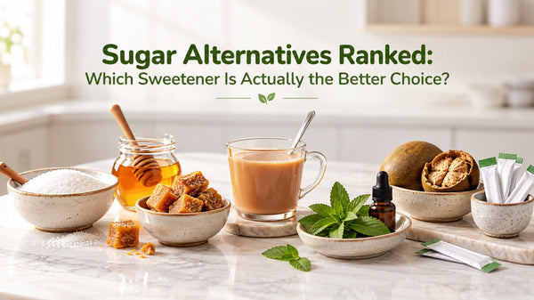 Sugar Alternatives Ranked:Which Sweetener Is Actually the Better Choice?