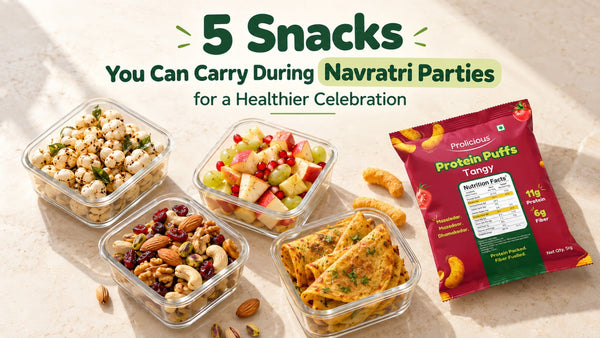 5 Snacks You Can Carry During Navratri Parties for a Healthier Celebration