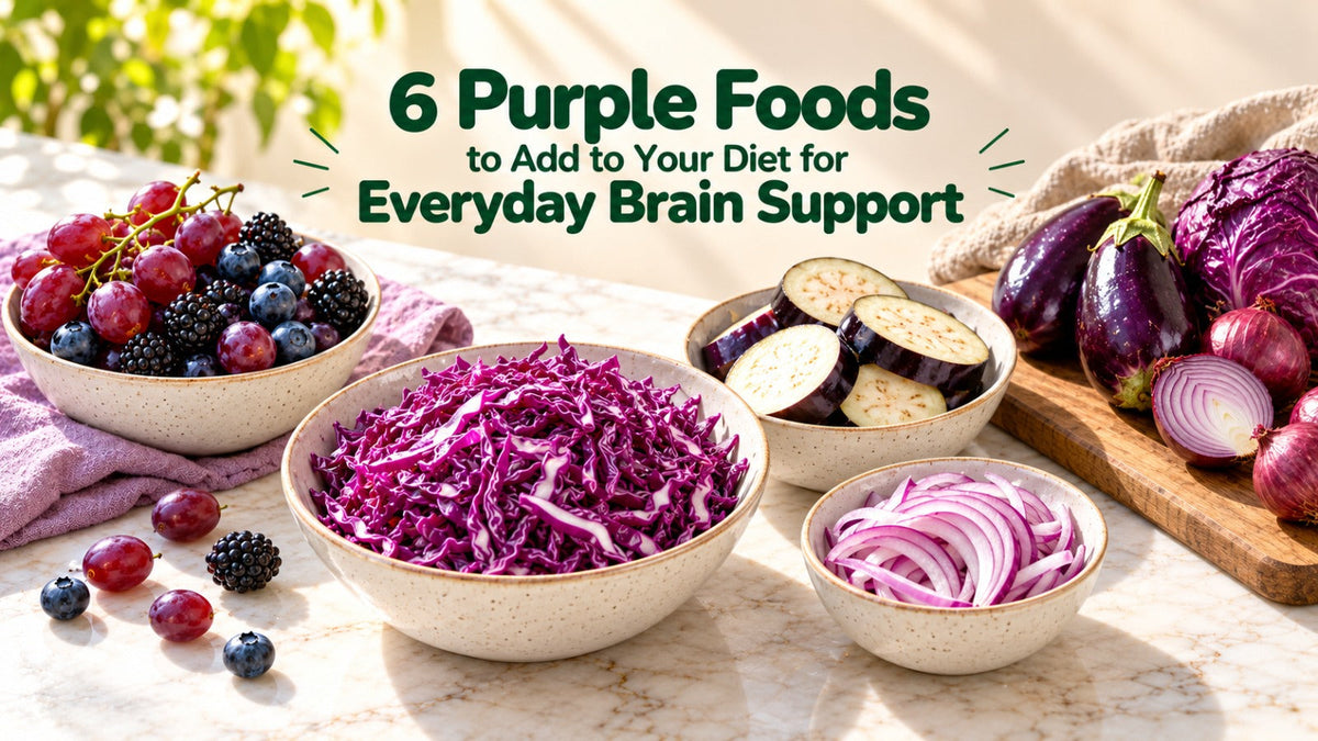 6 Purple Foods to Add to Your Diet for Everyday Brain Support